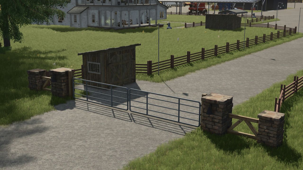 Paquete de puerta de granja