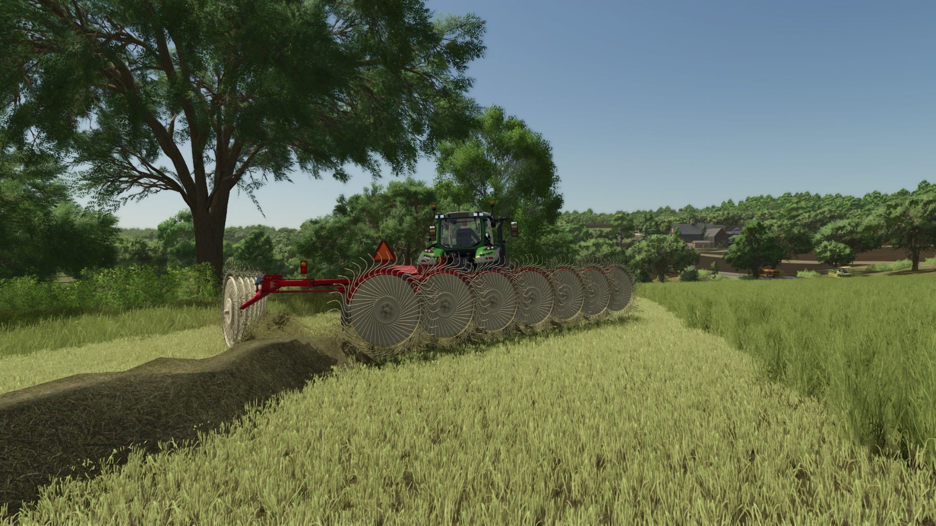 Farm King swath mower