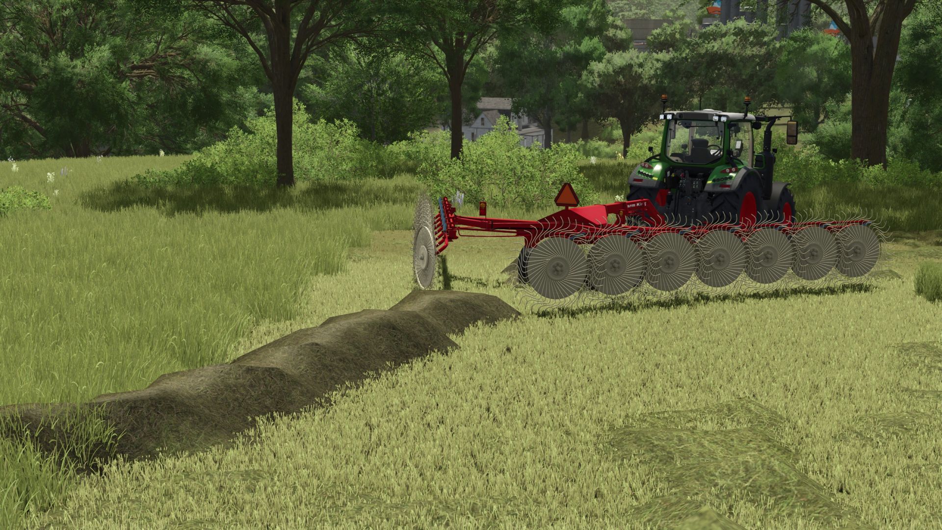 Farm King swath mower