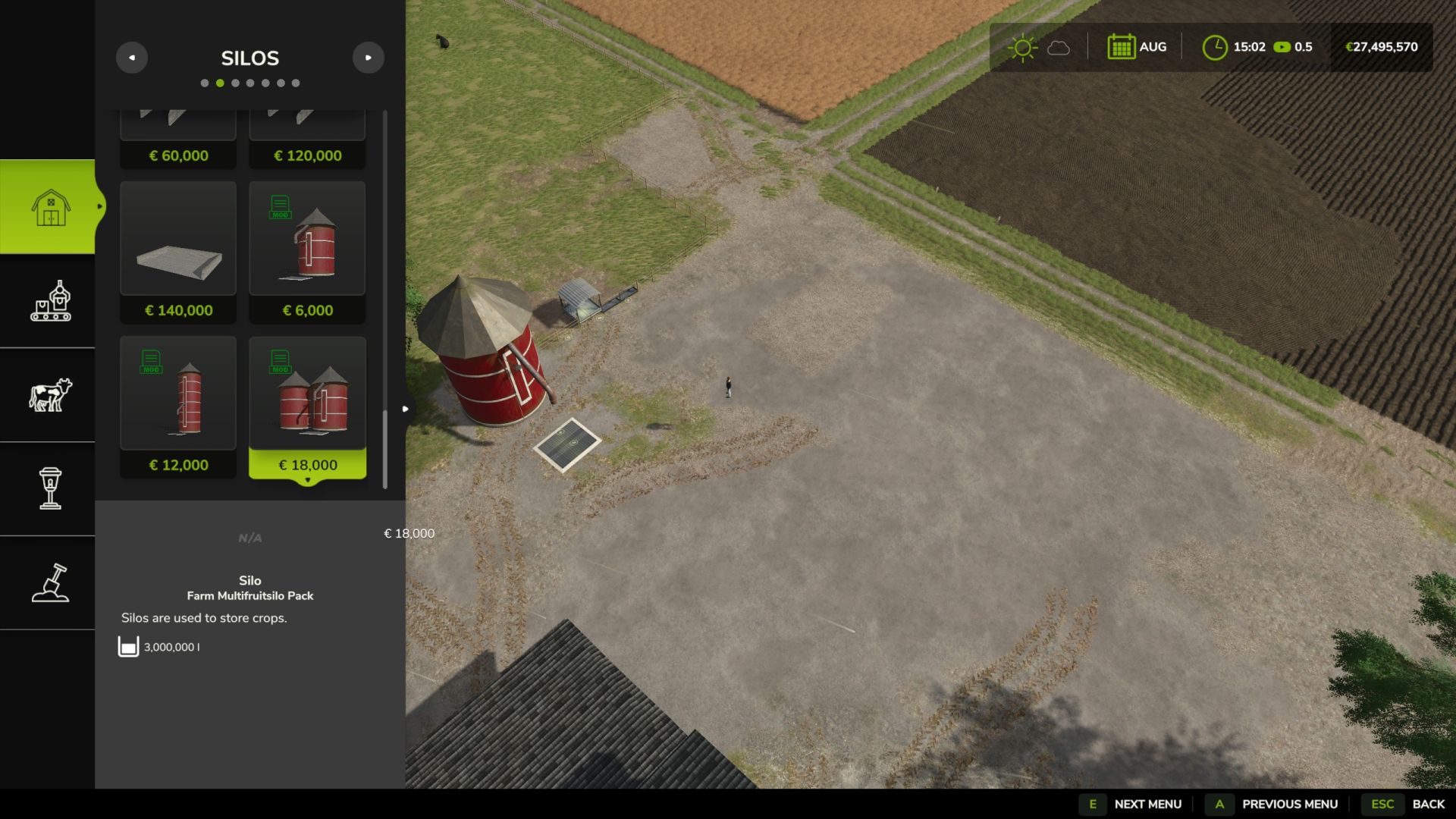 Pack Silo Multifrutas Ferme