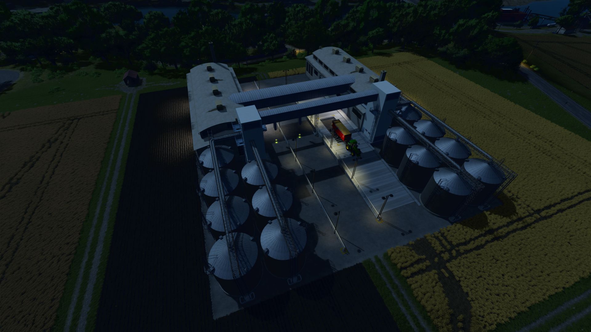 Boerderij Silo Complex