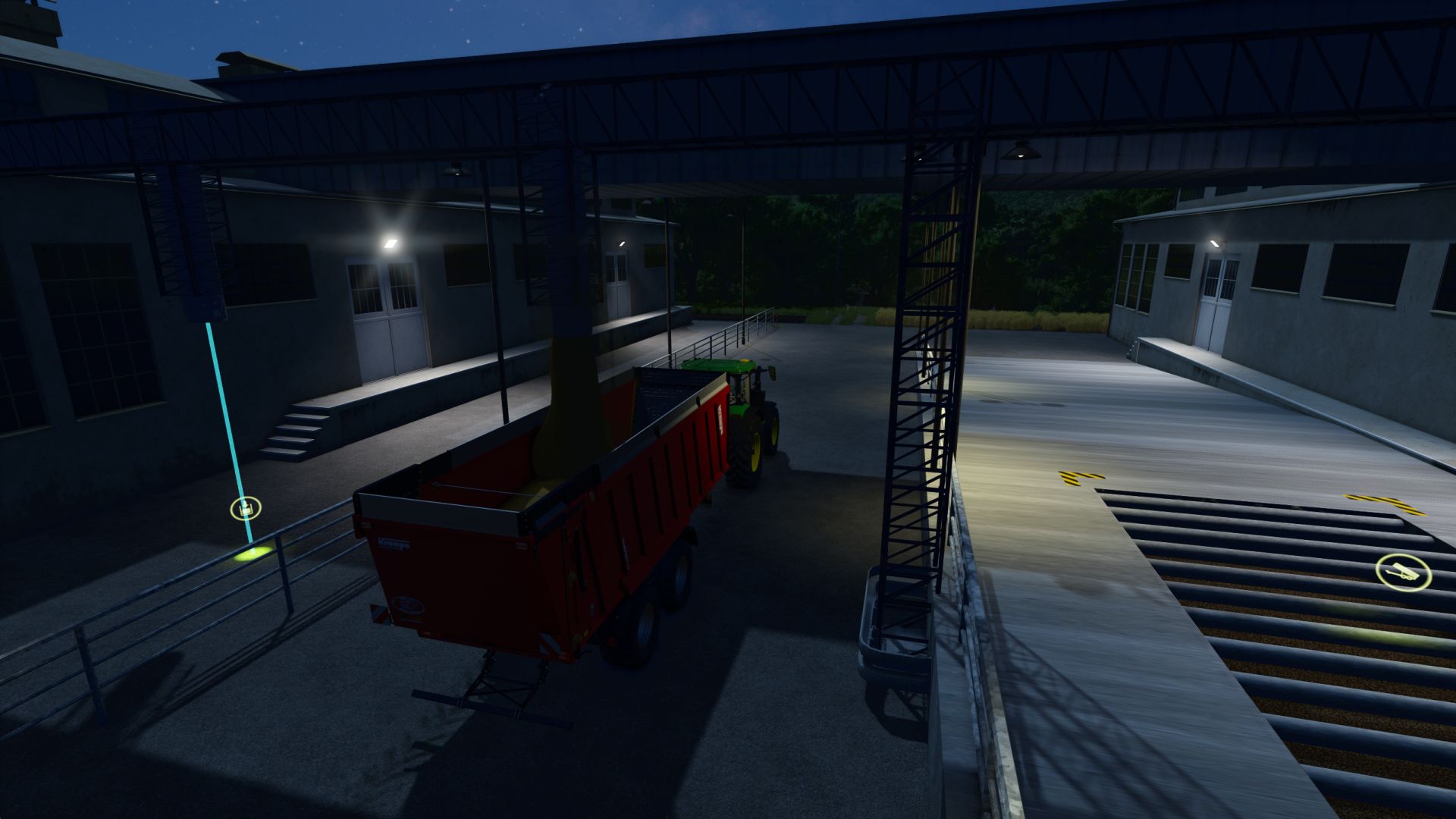 Complexe de silos agricoles