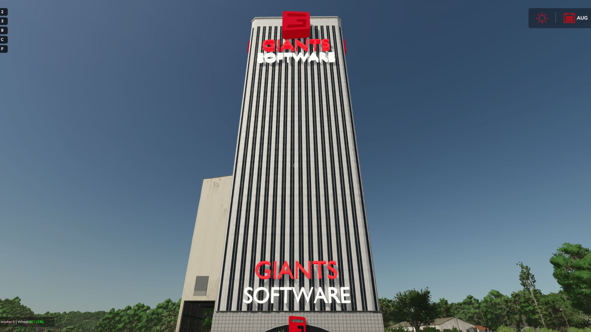 Silo agrícola GIANTS Software