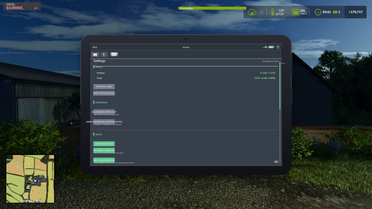Tablet rolniczy