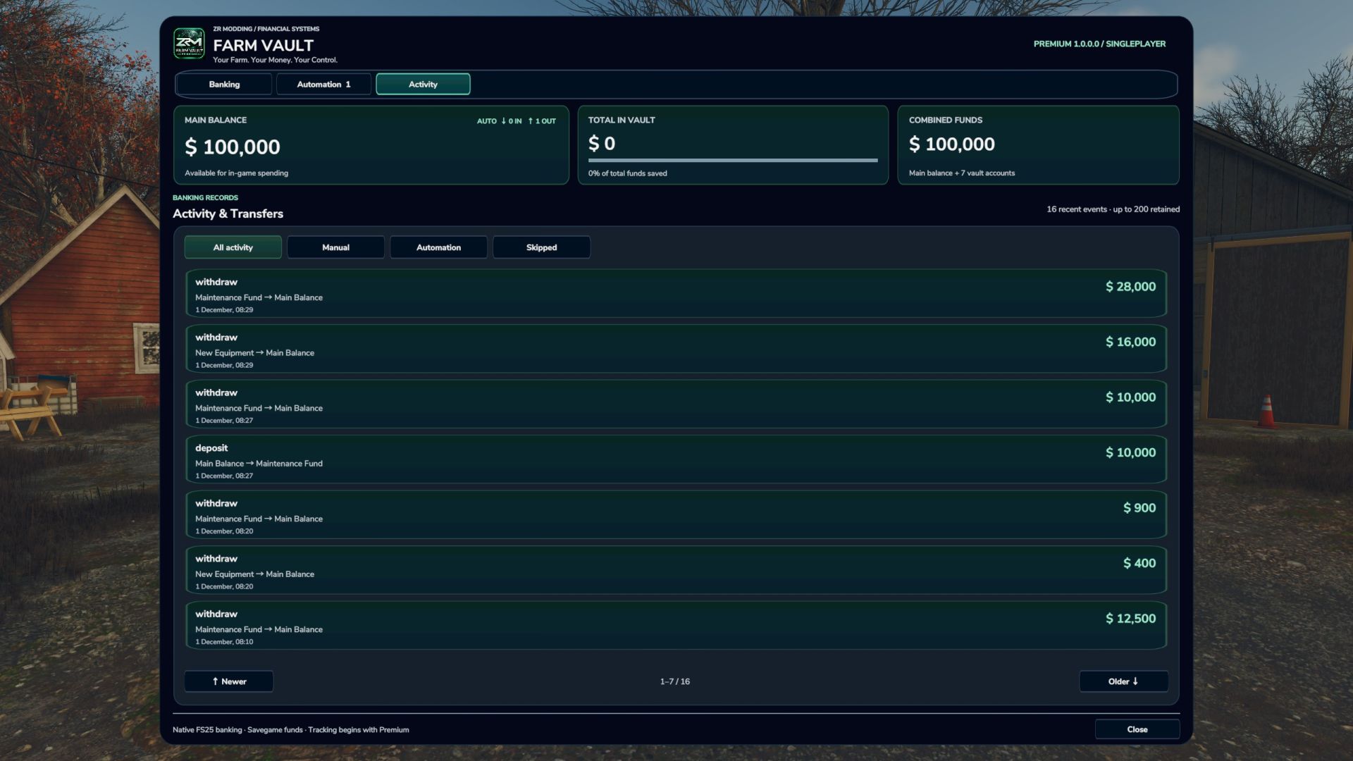 Farm Vault Premium