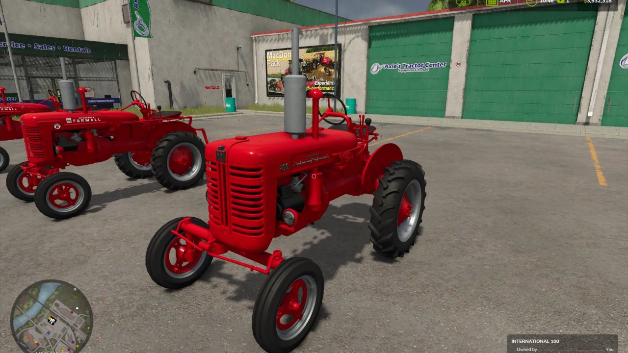 Farmall A pack