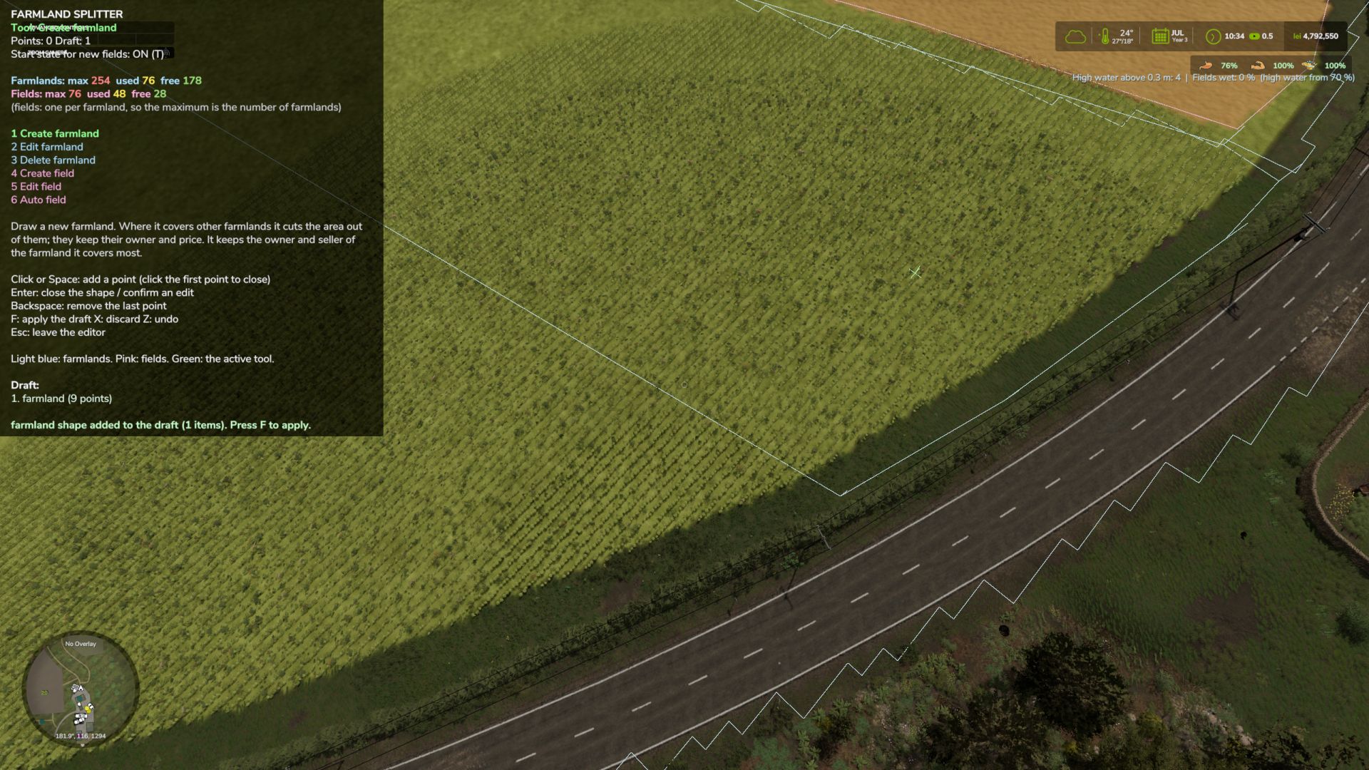 Farmland Splitter FS25 thumbnail 3