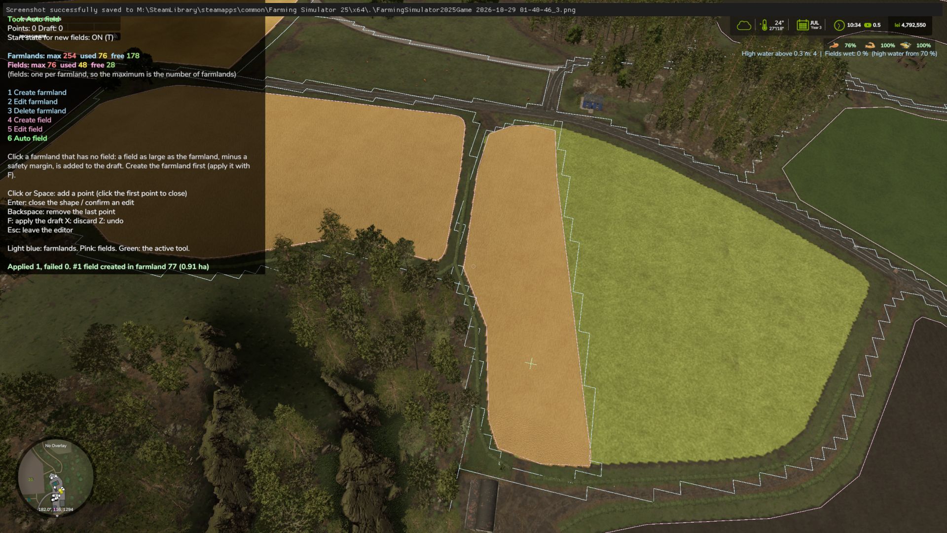 Farmland Splitter FS25 thumbnail 2