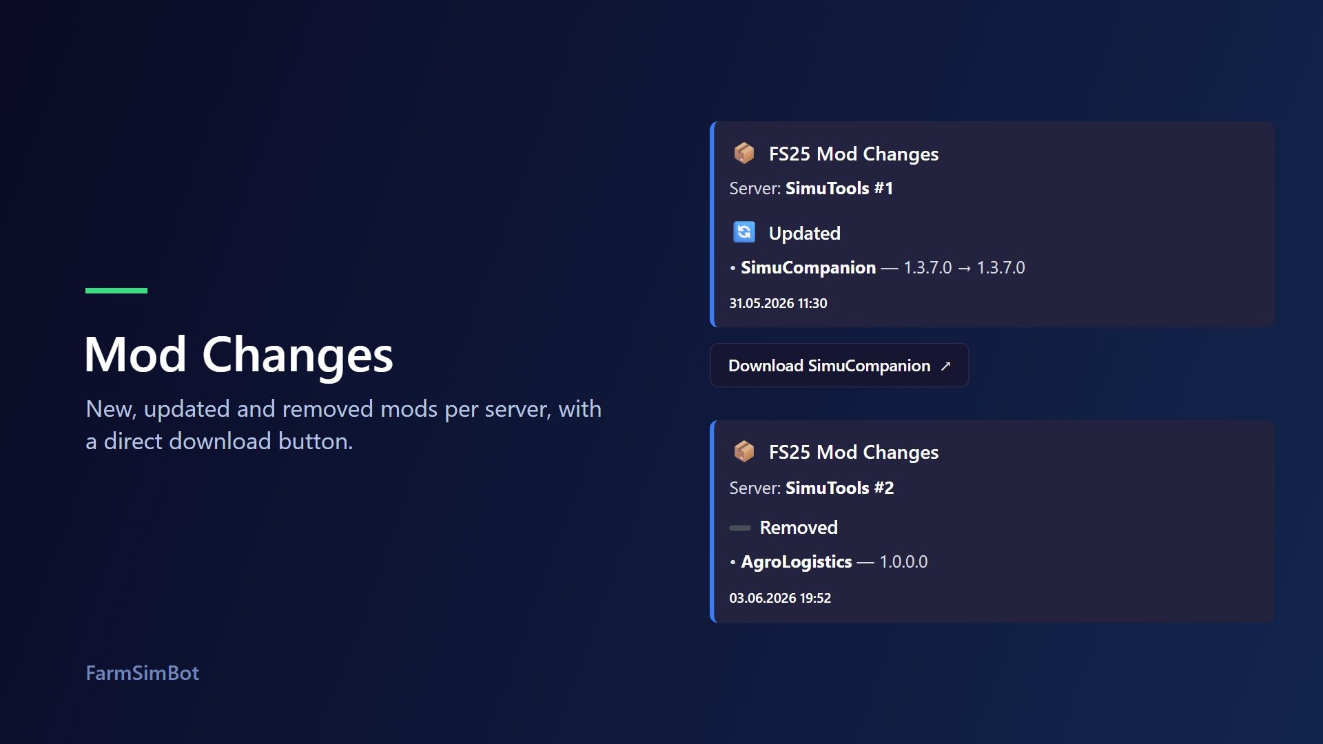 FarmSimBot – your FS25 Discord bot FS25 thumbnail 2