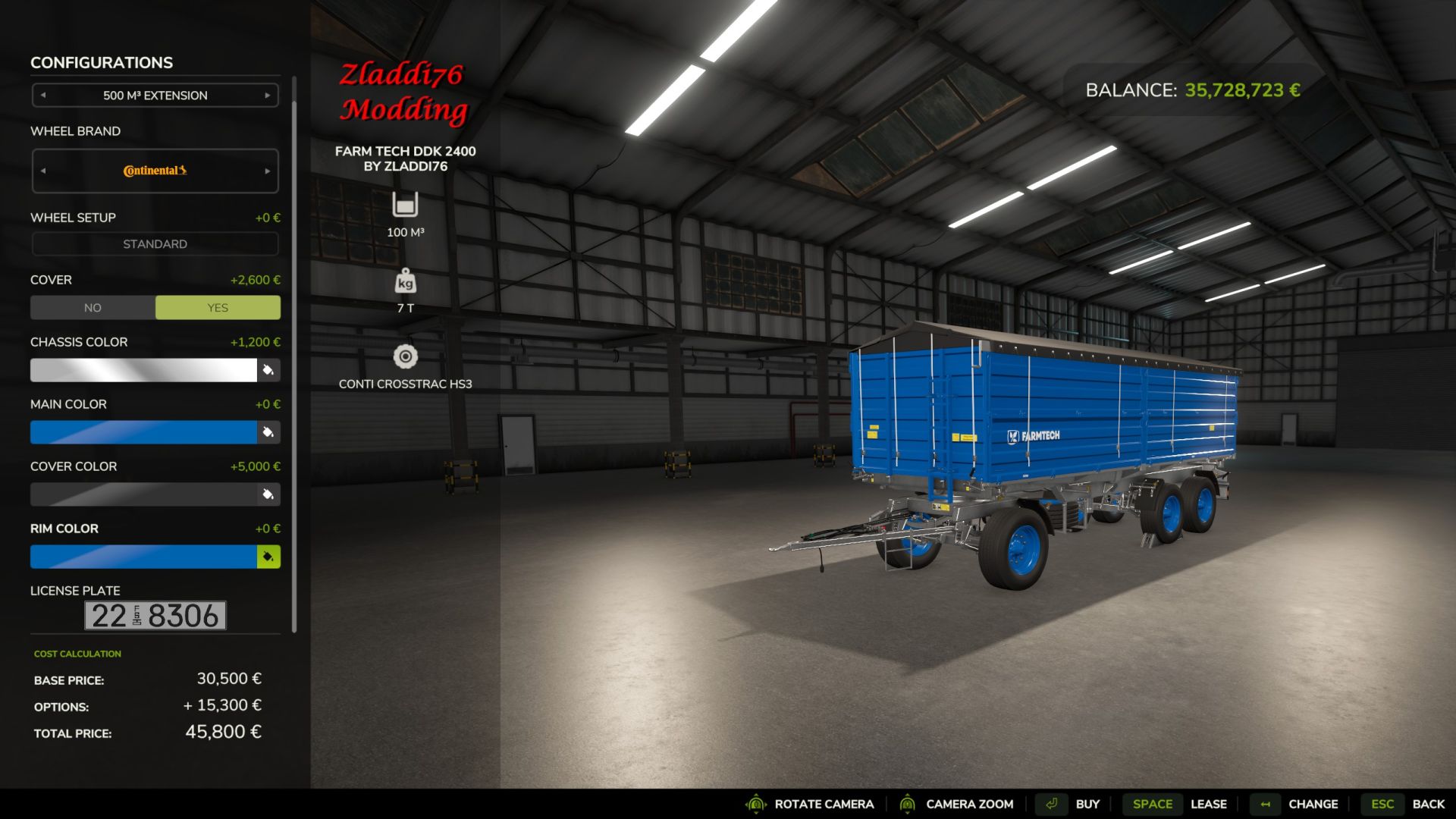 Farmtech Ddk 2400 (500.000L)