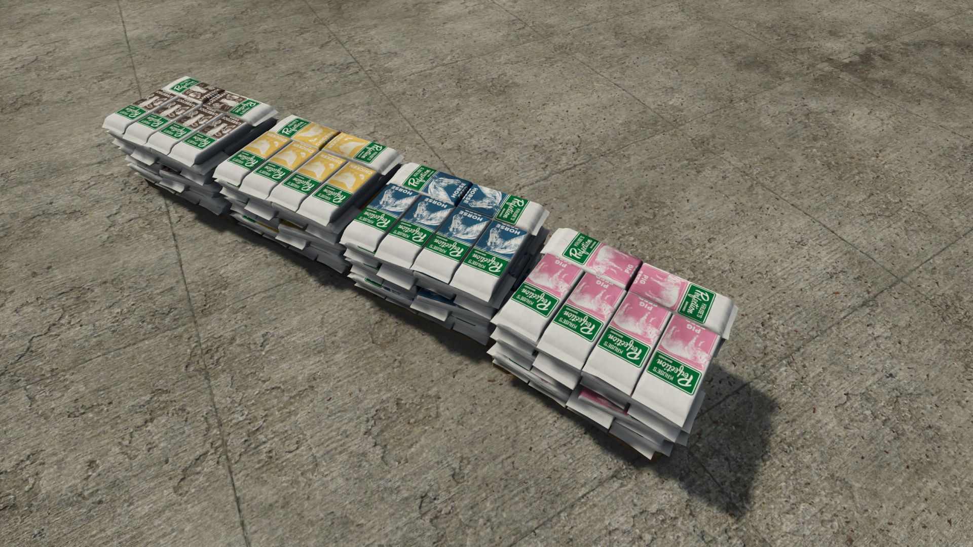 Voerpallets (2.500L)