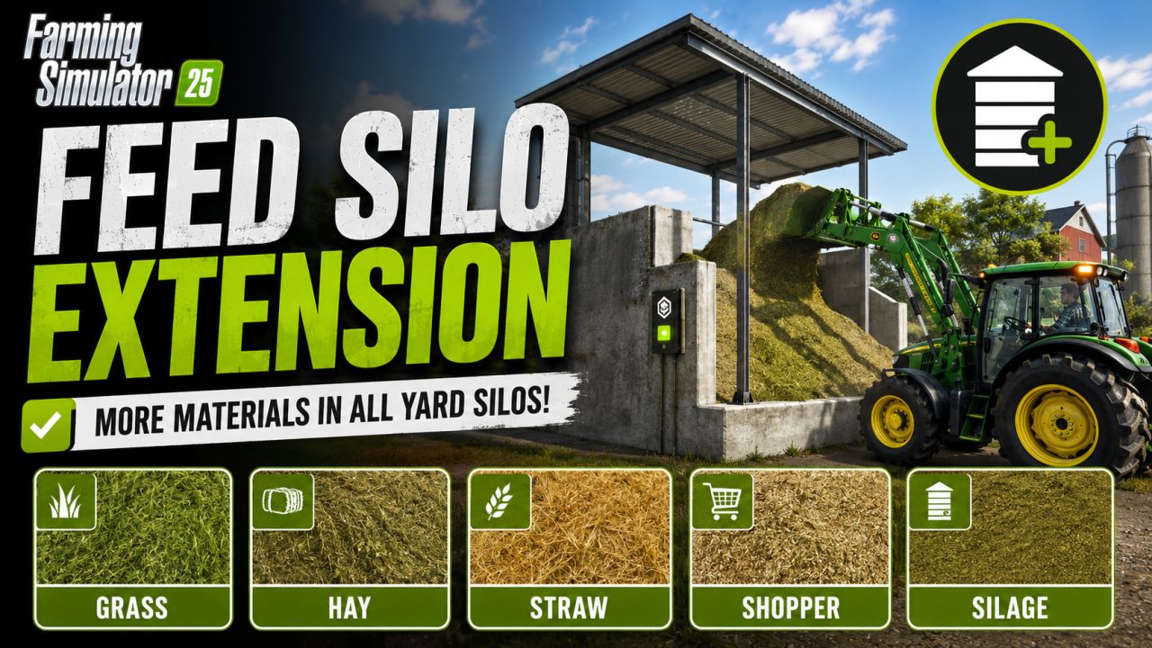 Feed silo extension