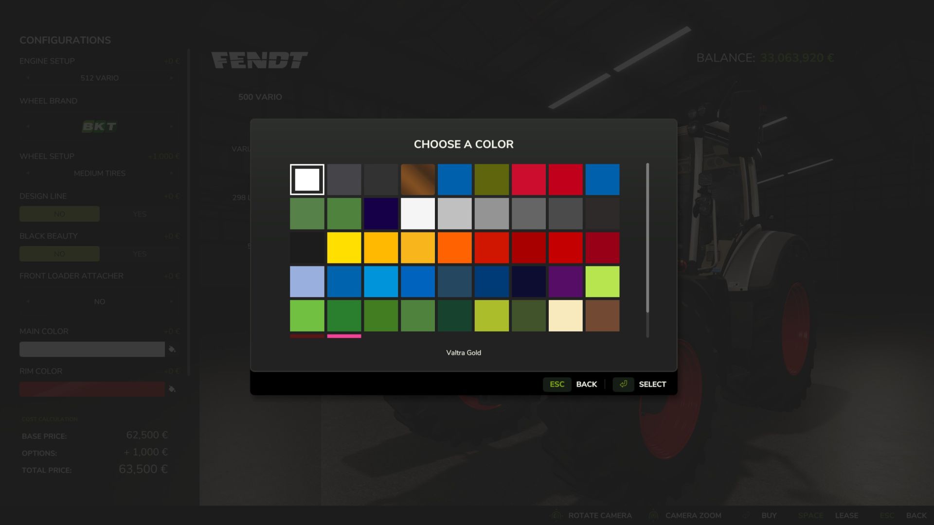 Fendt 500 Vario (200hp + colors)