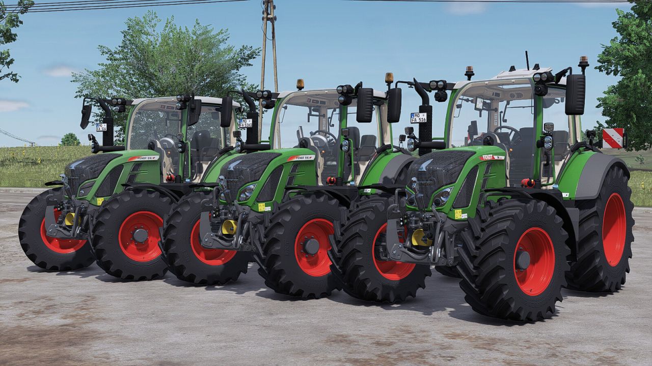 Fendt 500 Vario Series