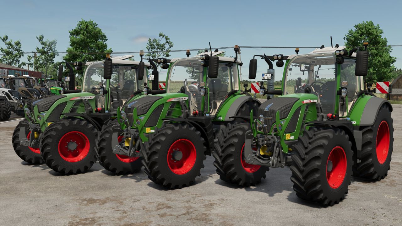Fendt 500 Vario Series