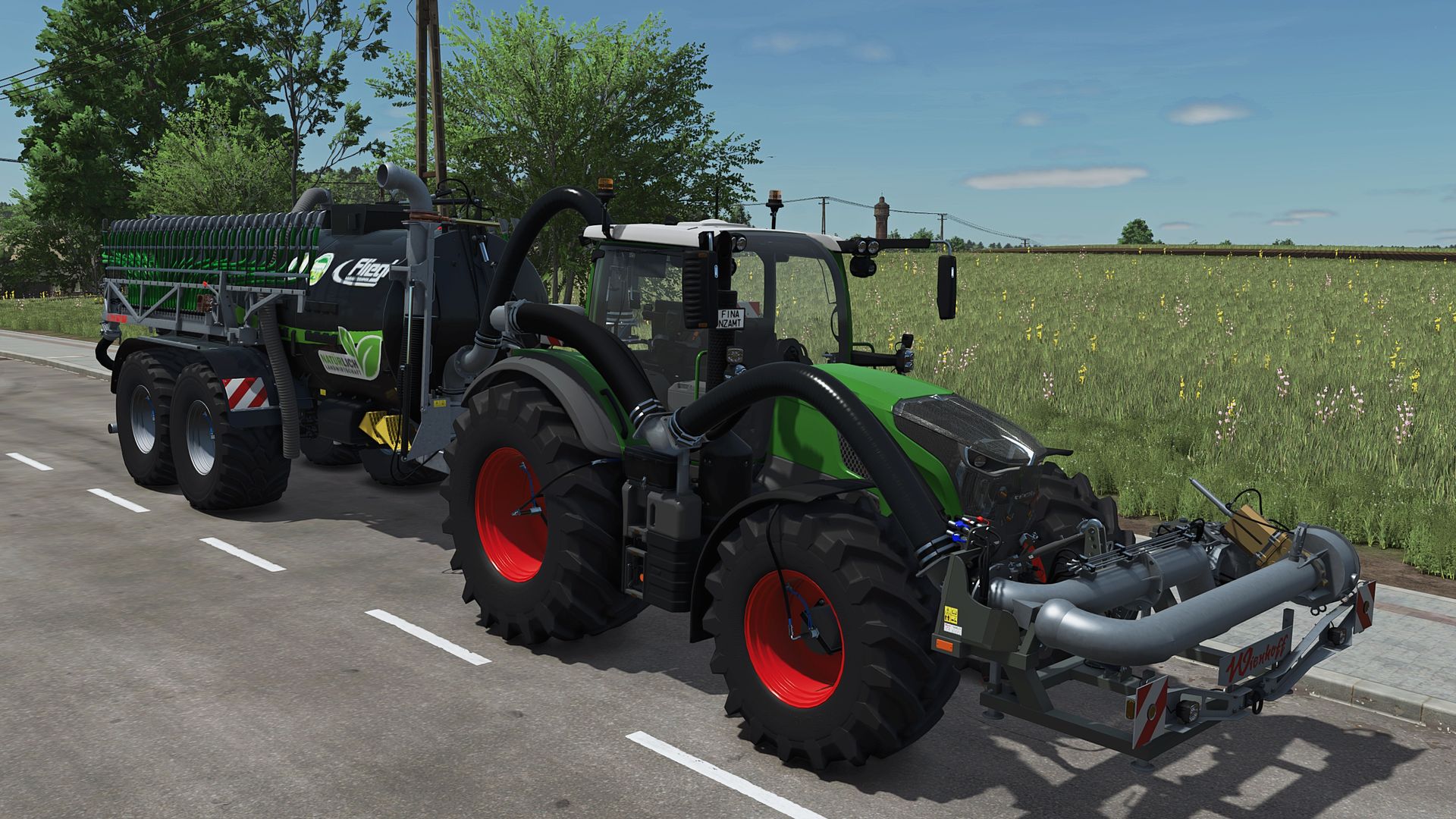Fendt 700 avec Agribumper