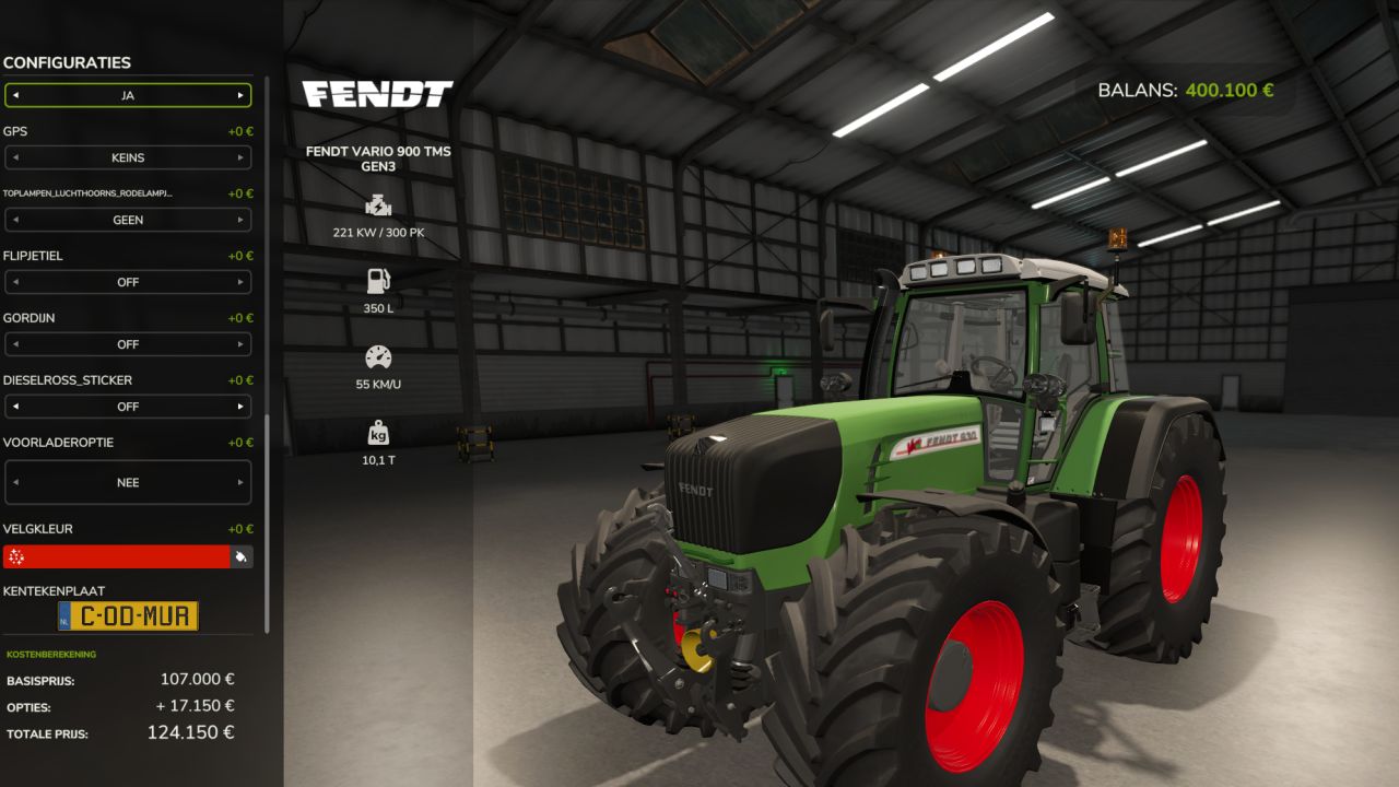 Fendt 900 TMS Edit