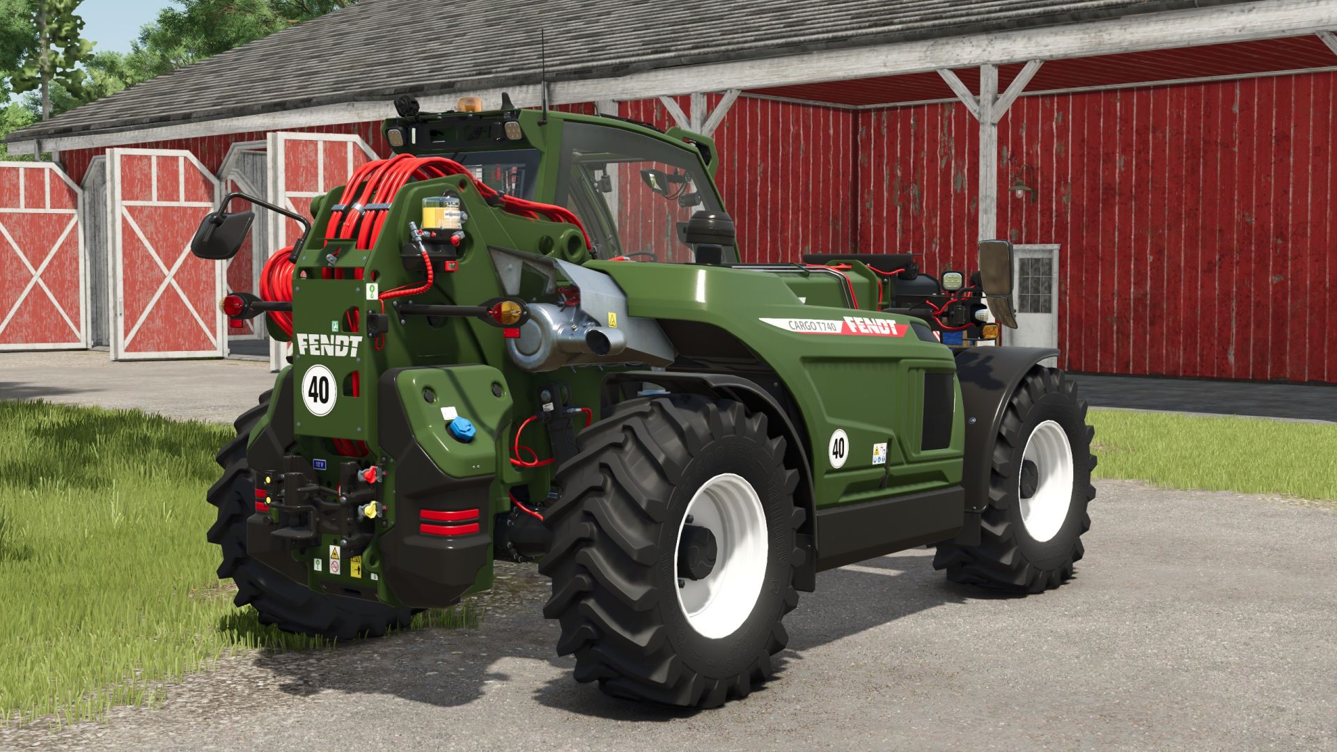 Fendt Cargo T740 (scelta dei colori)
