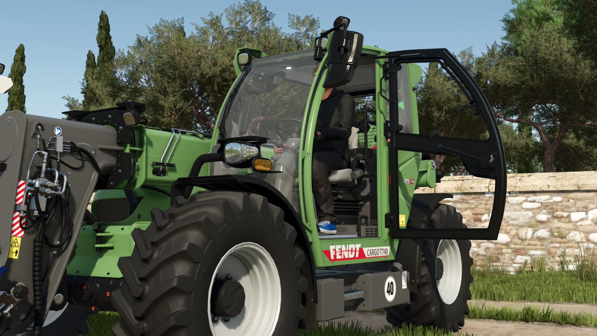 Fendt Cargo T740 / Sennebogen 340G
