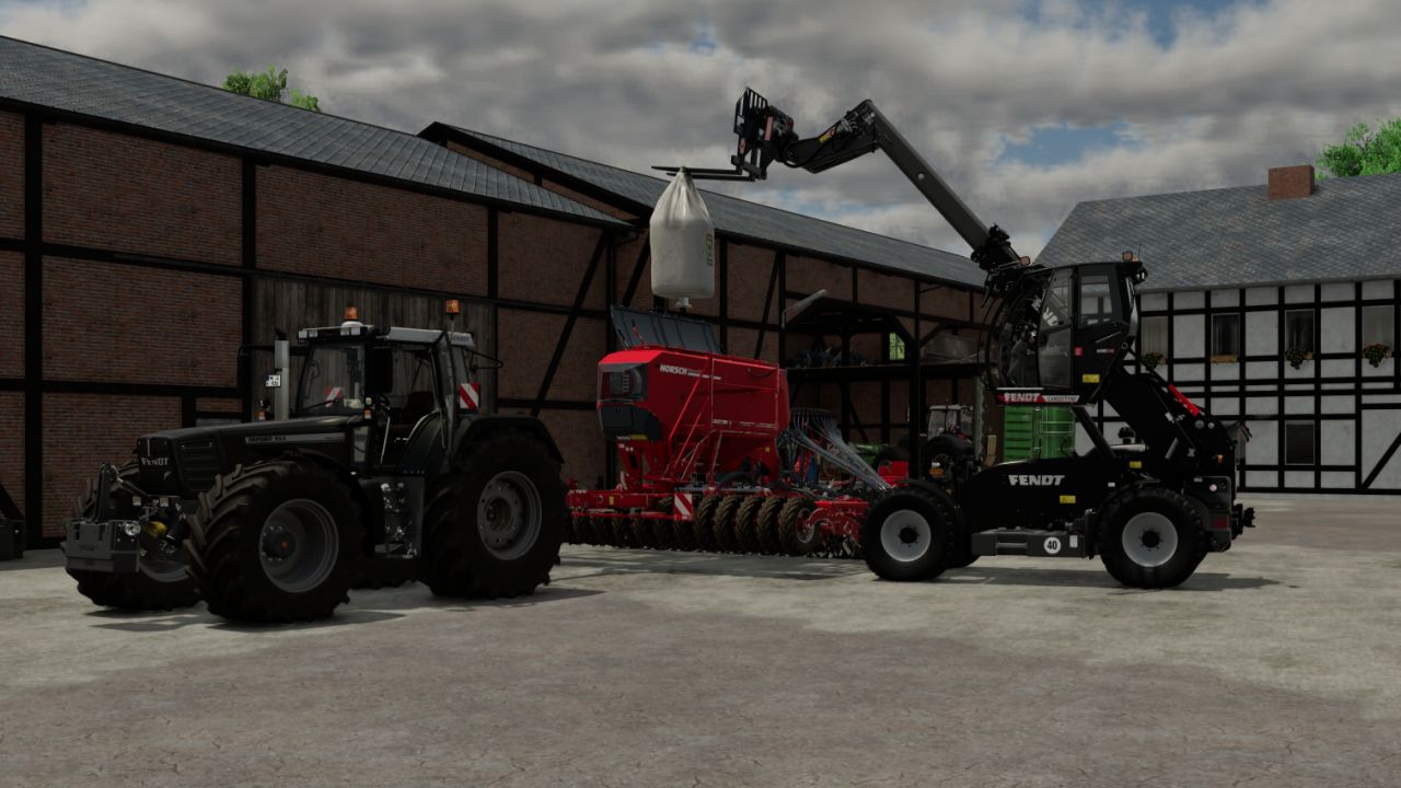 Fendt Cargo T740 / Sennebogen 340G