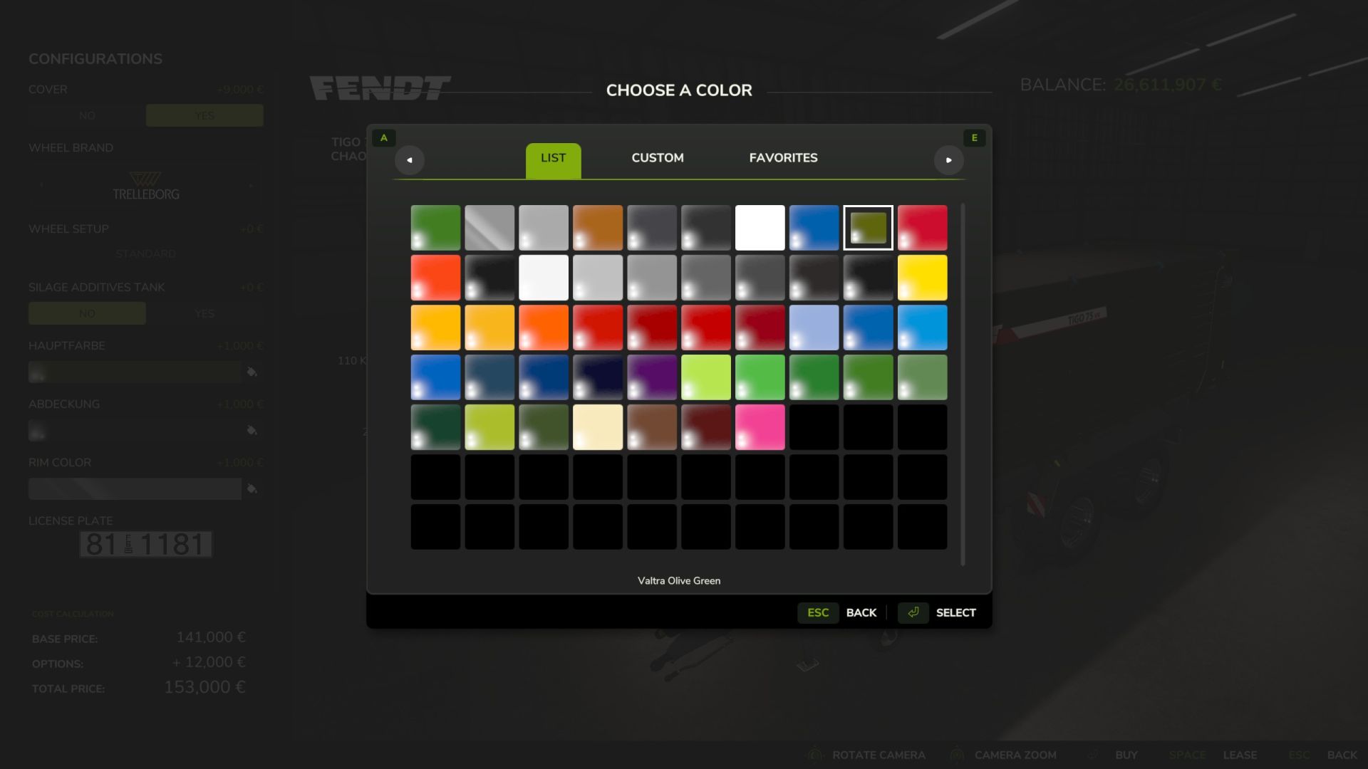 Fendt Fendt Tigo 75VR (75k | Scelta del colore | MultiFruit/Bulk)