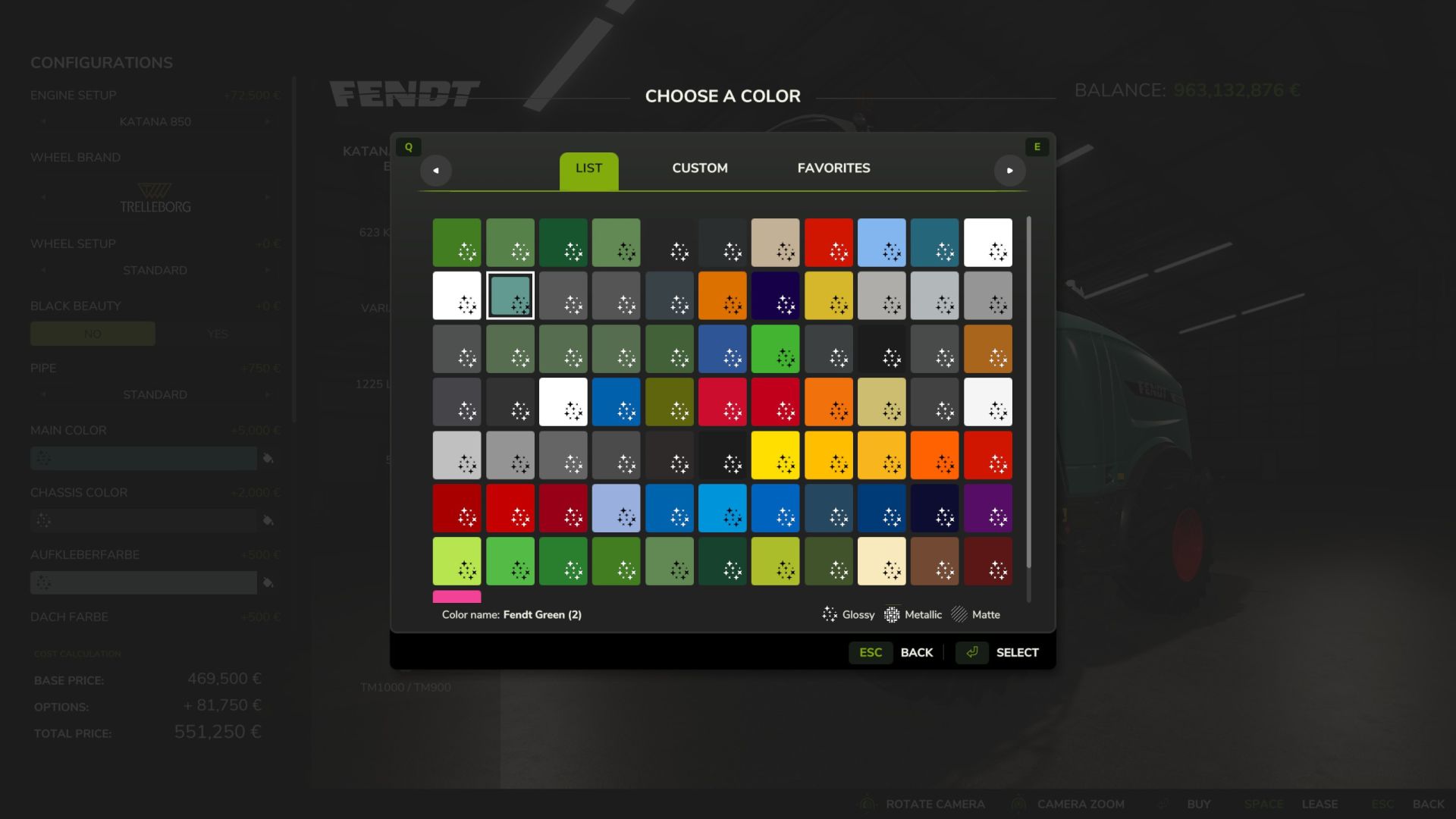 Fendt Katana Pack