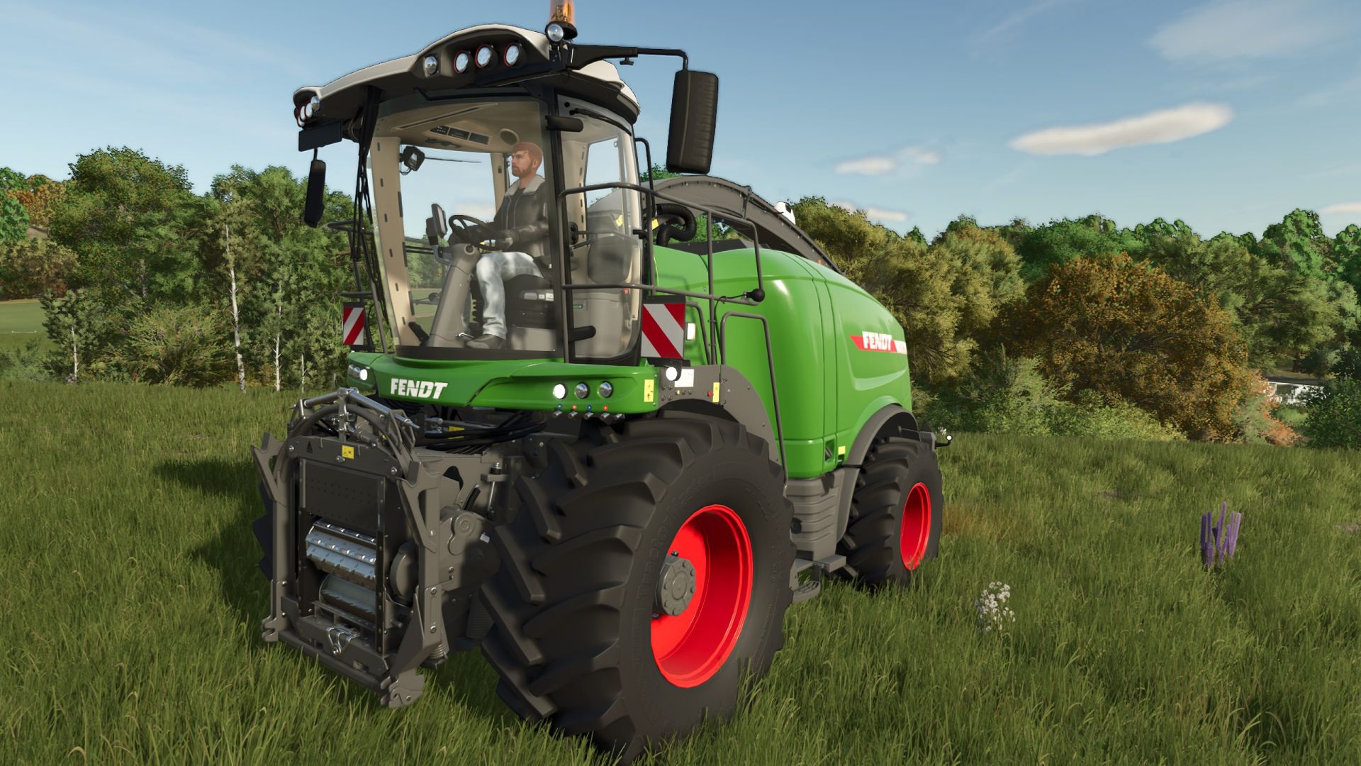 Fendt Katana mit Trichter