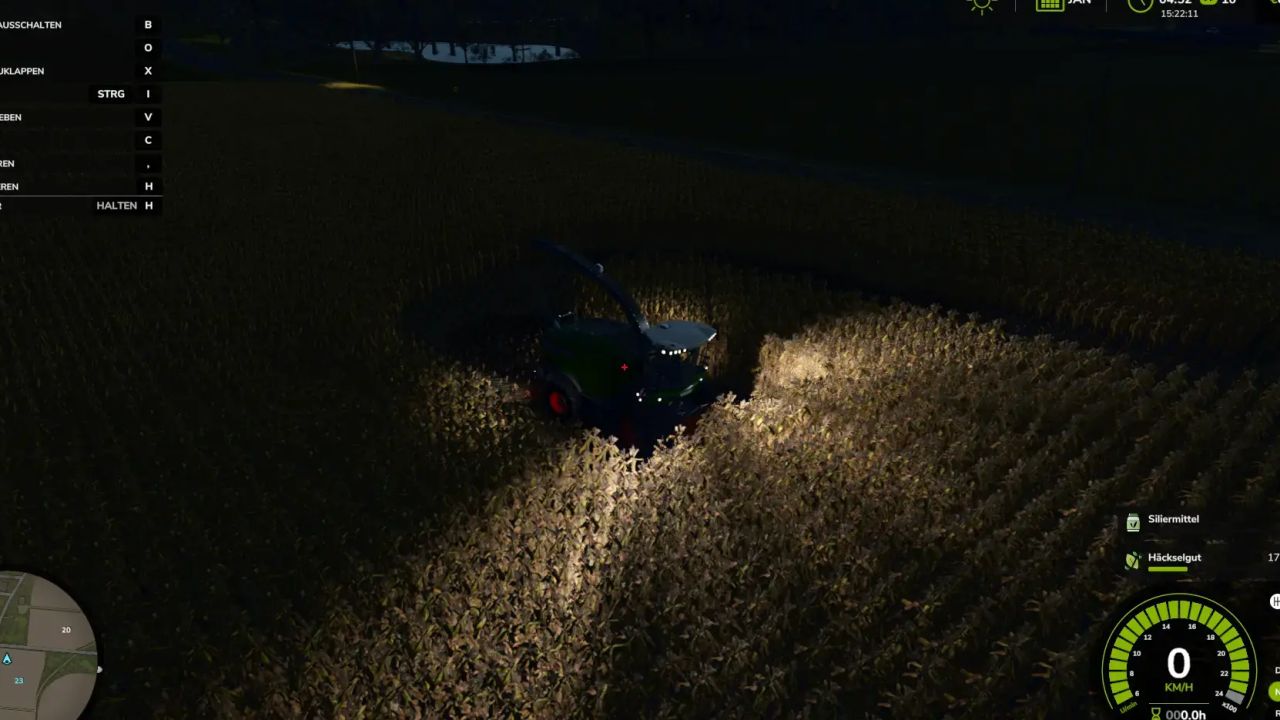 Fendt Katana mit Trichter