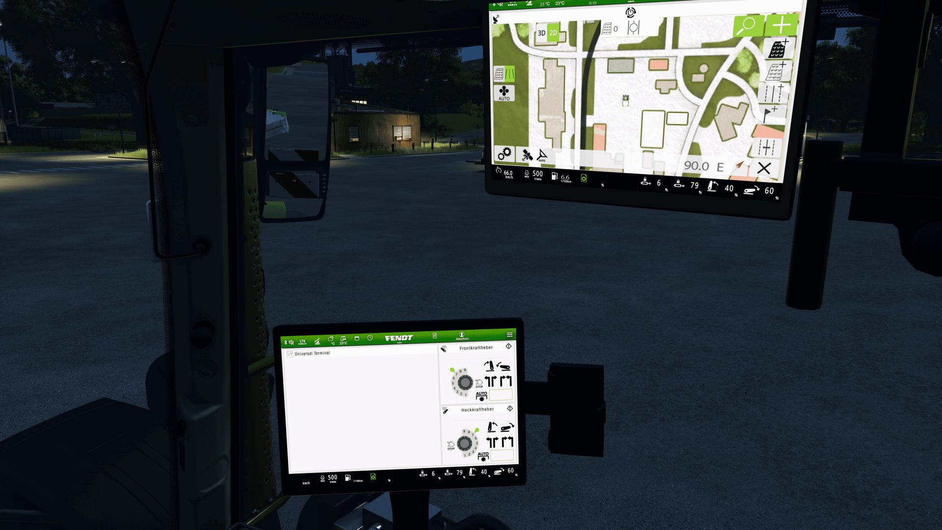 Painel Fendt ONE (Prefab)