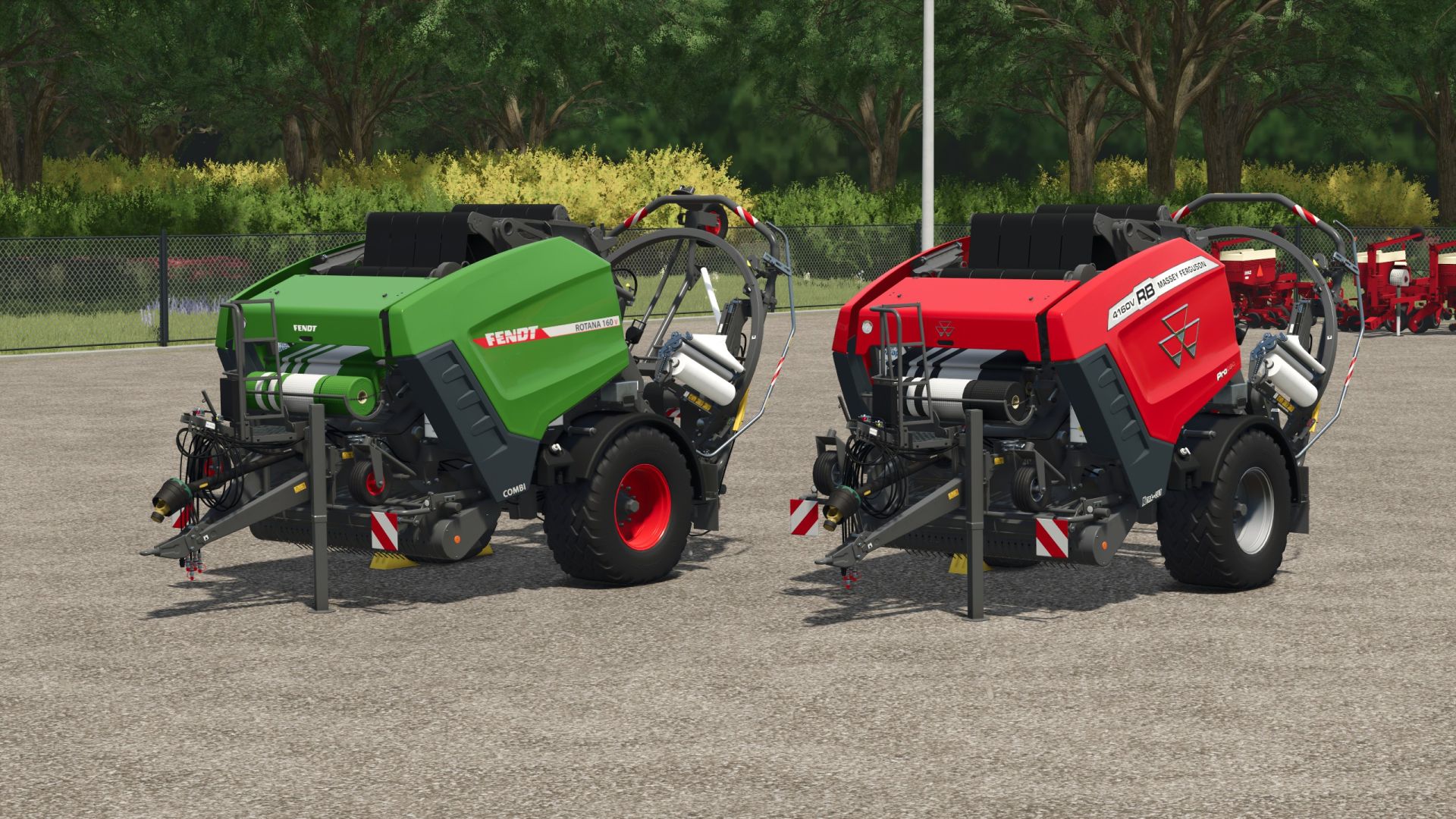 Fendt Rotana met camera