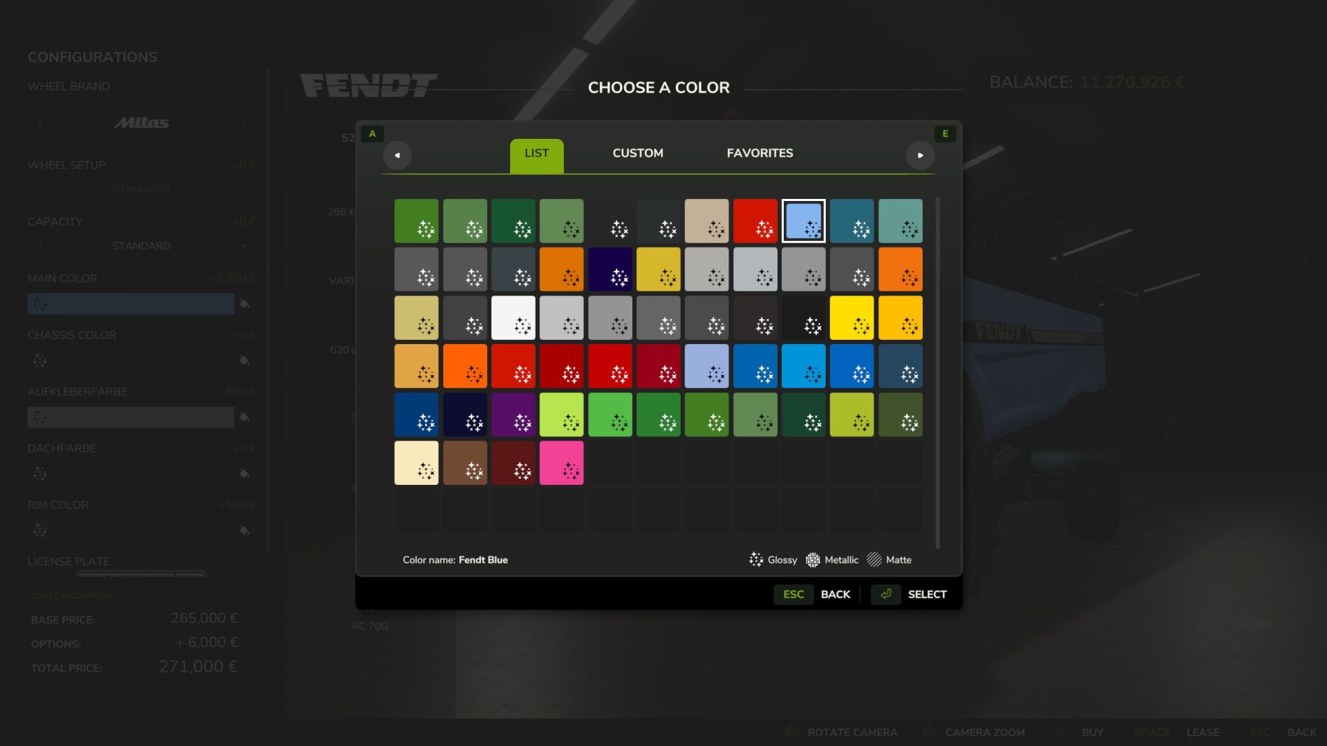 Fendt Series 5275 CSL