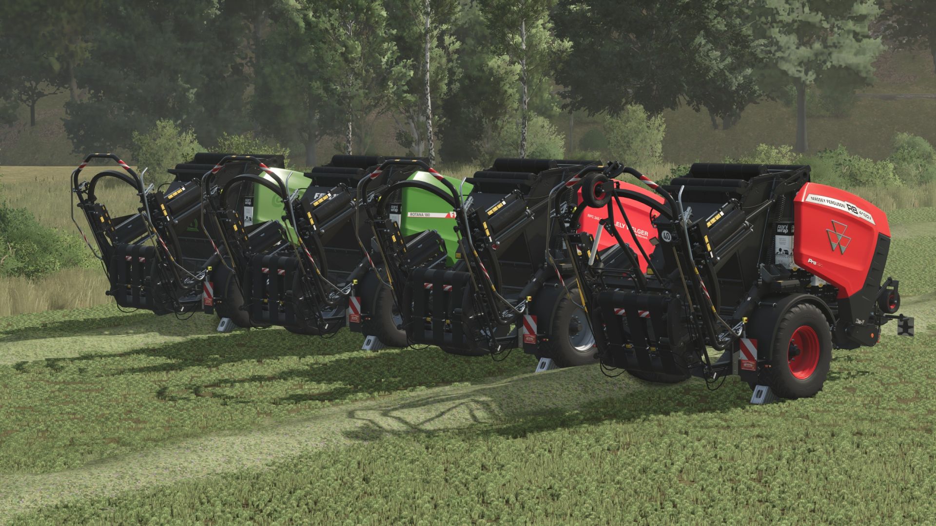 Fendt V180 & Massey Ferguson RB 4180V