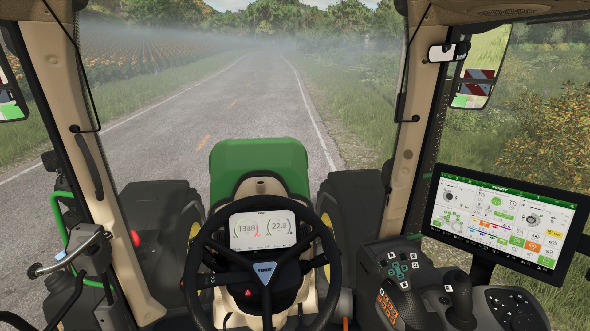 Fendt Vario 700 (широкие/цветные шины)