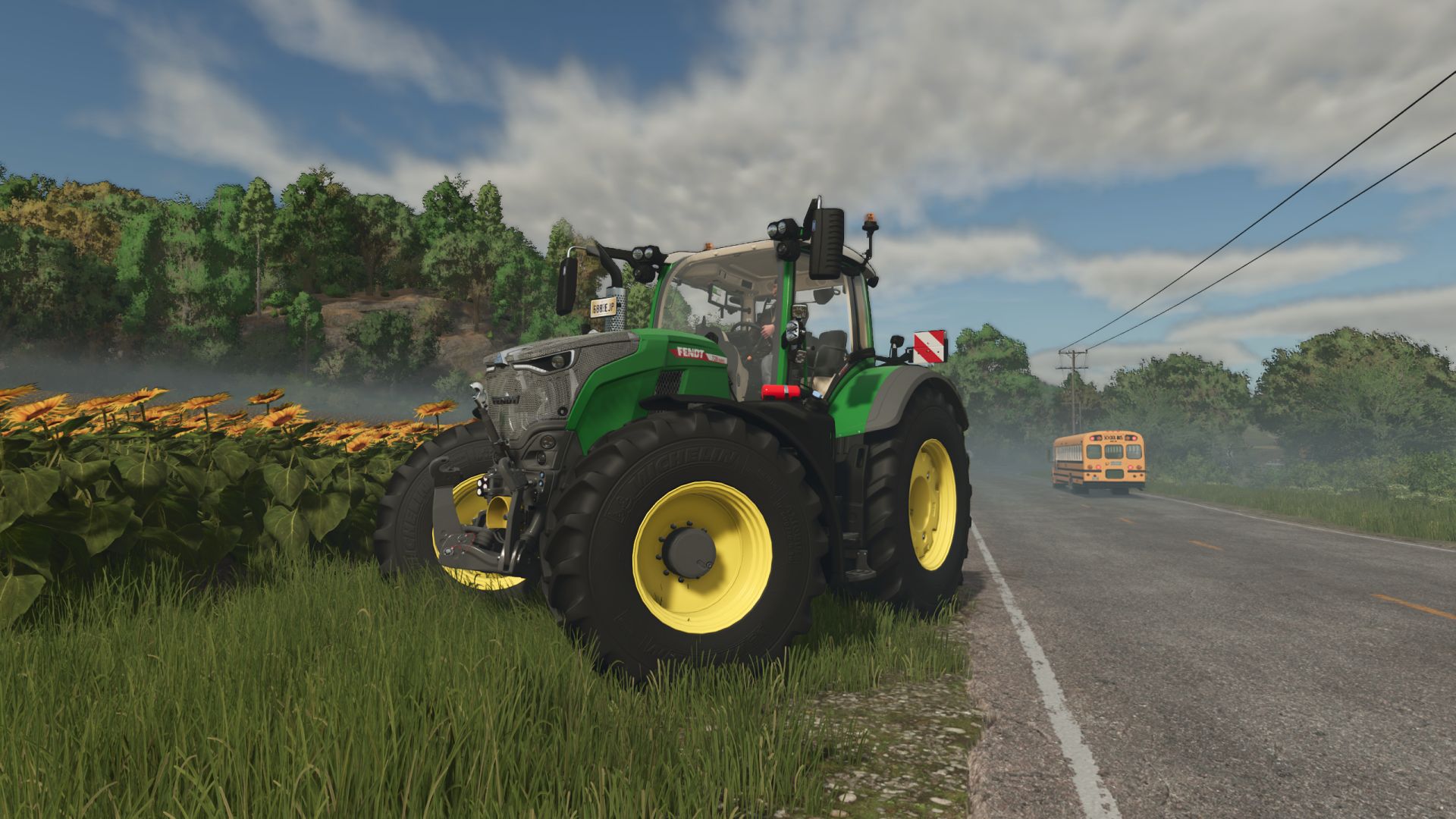 Fendt Vario 700 (широкие/цветные шины)