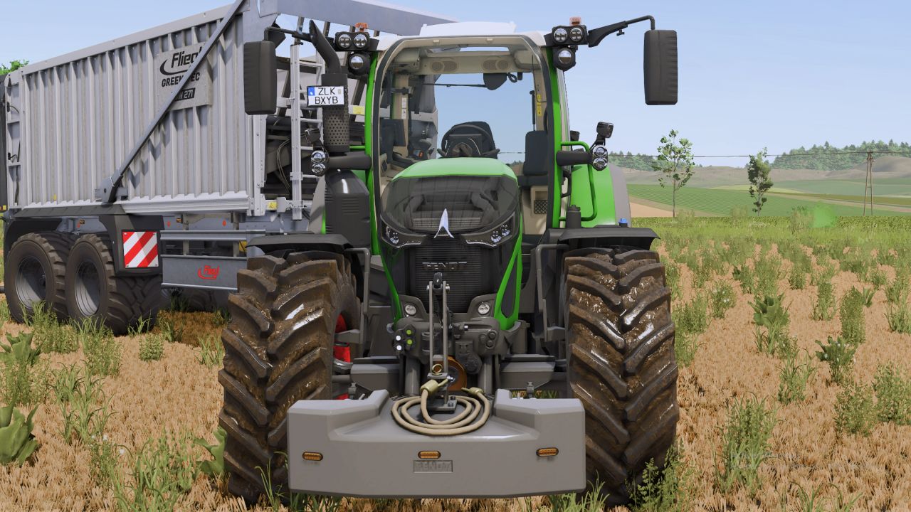Fendt Peso 1250kg com estroboscópios