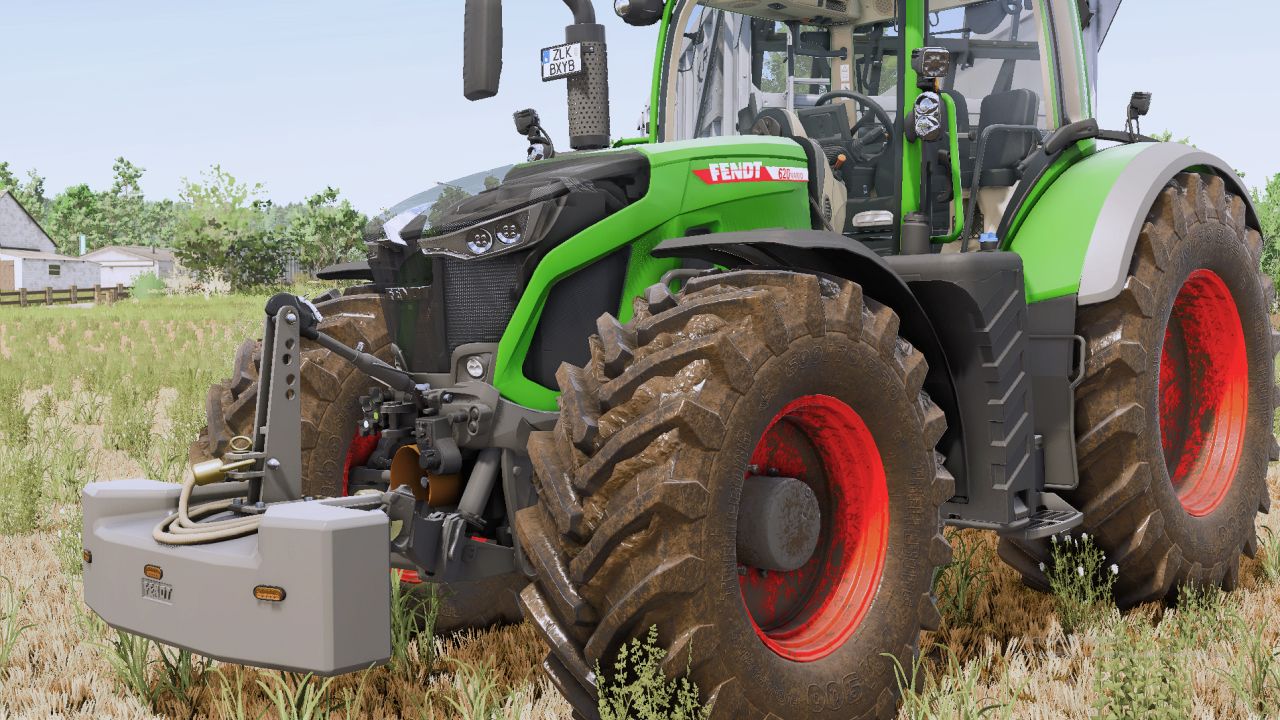Fendt Peso 1250kg com estroboscópios