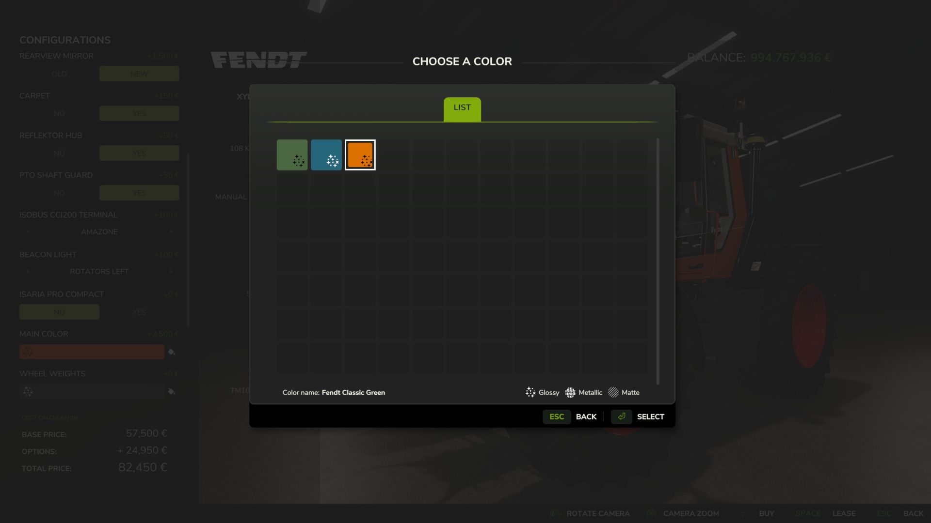 Fendt Xylon 520 - 524 Pack