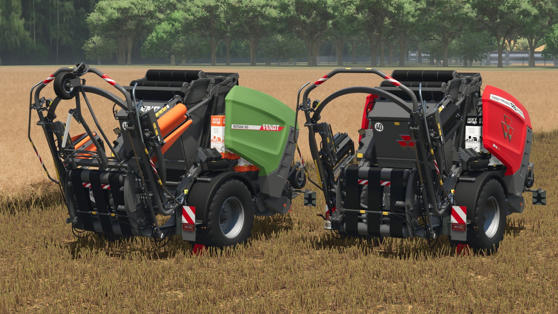 Fendt/MF Presse-enrubanneuse