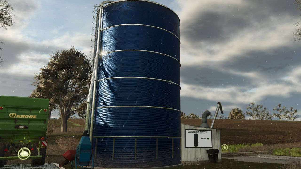 Fermentatore e asciugatrice di erba silo