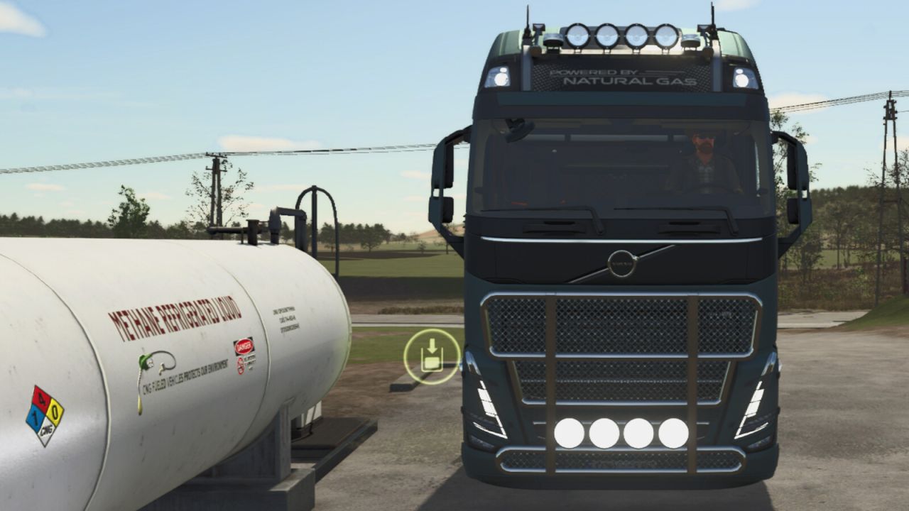 FH16 Angetrieben Durch Erdgas