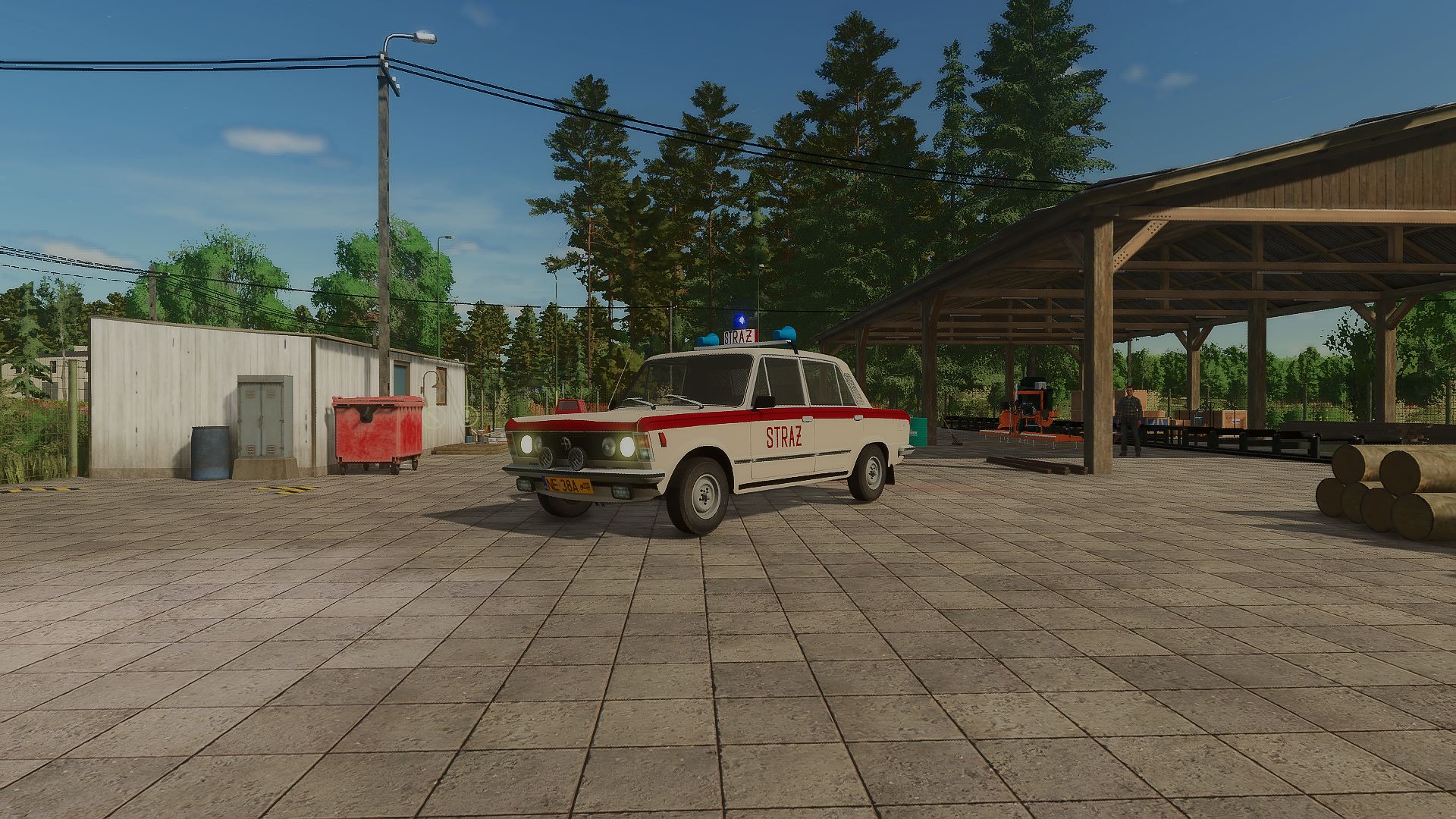 Fiat 125p Slop FSO NE 38A - Veicolo storico