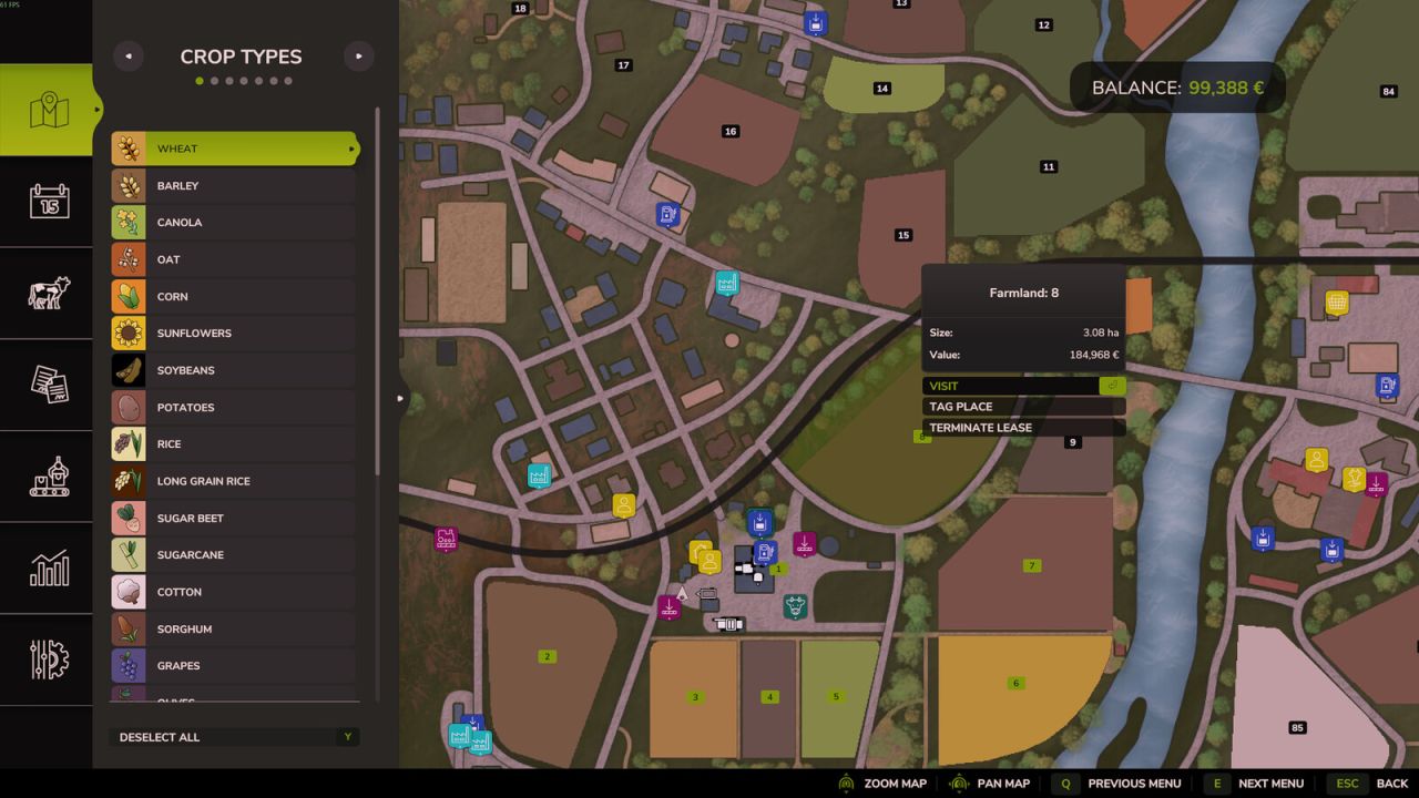 Arrendamiento de campo