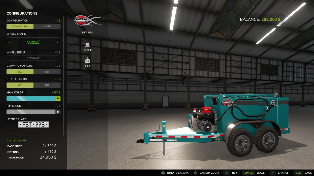 Trailer del servizio sul campo