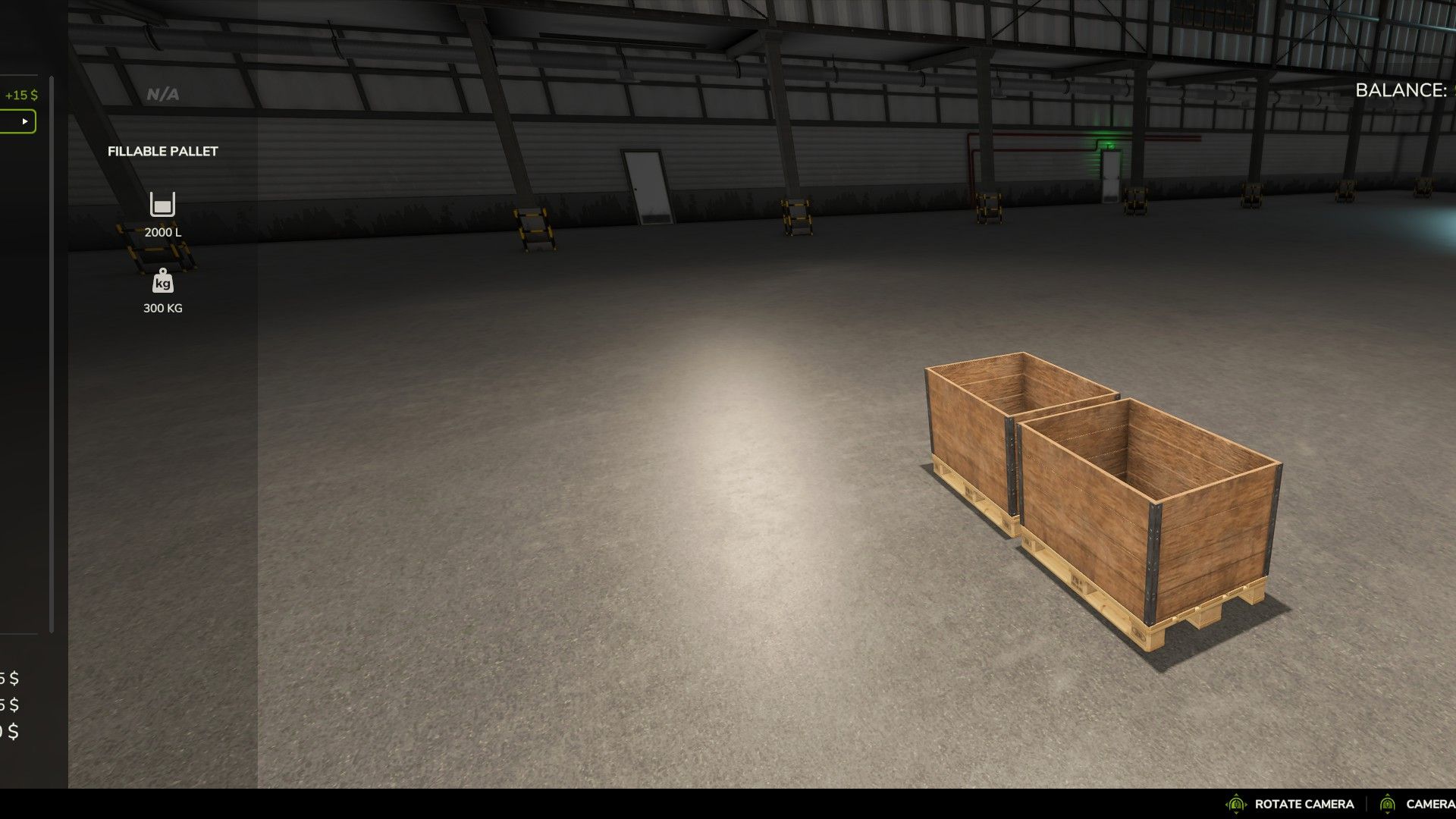 Invulbare pallets