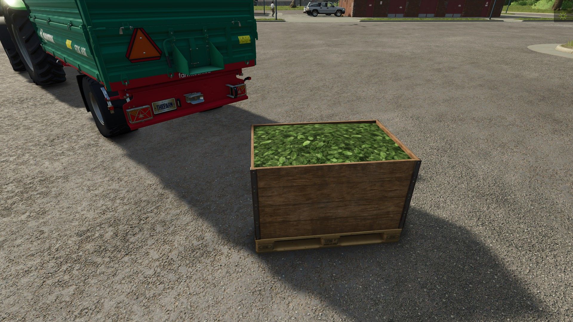 Invulbare pallets
