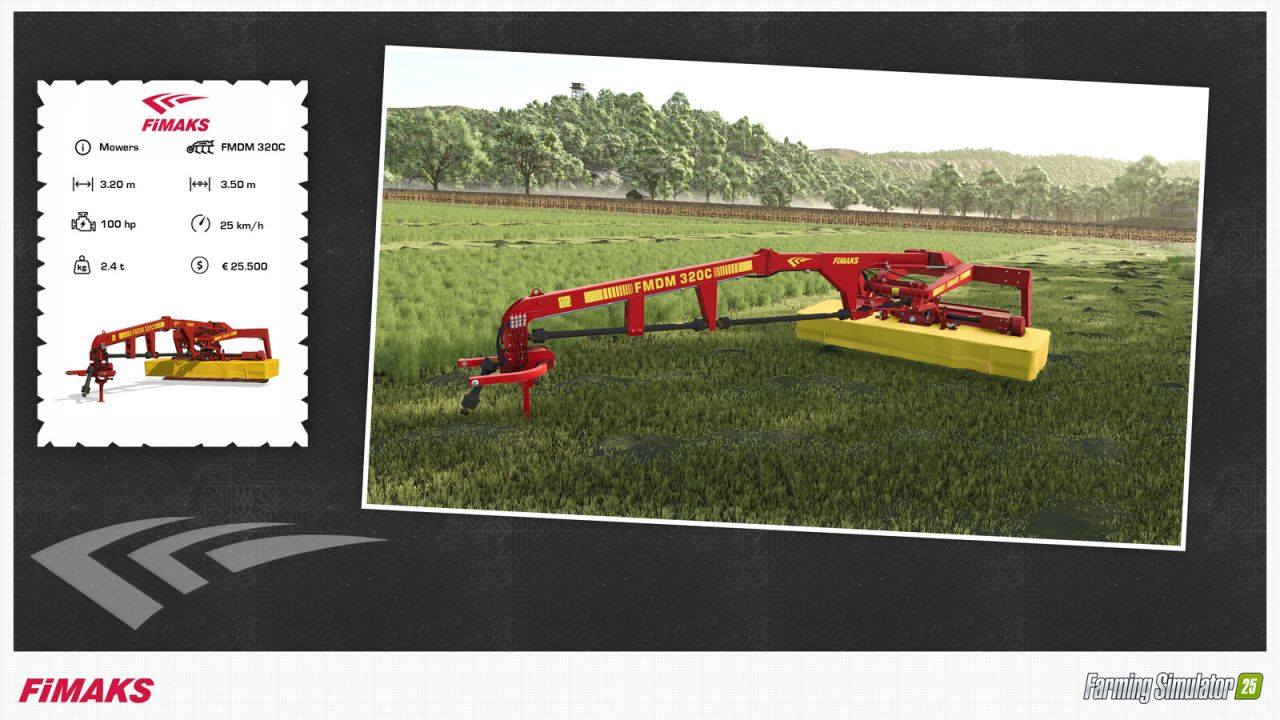 Fimaks FMDM 320C Disc Mower