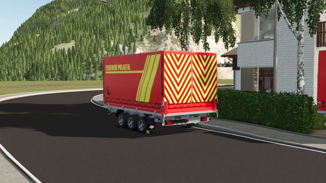 Fire department trailer