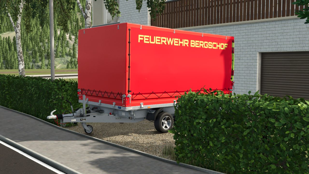 Fire department trailer