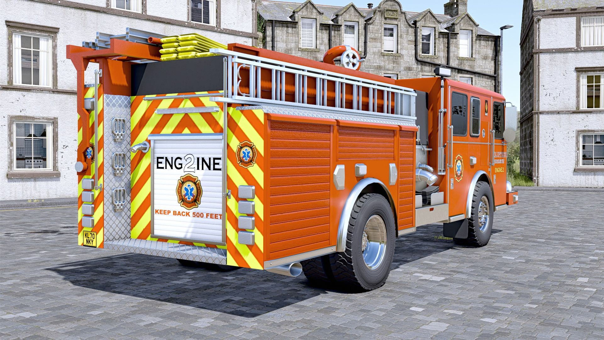 Seagrave brandweerwagen