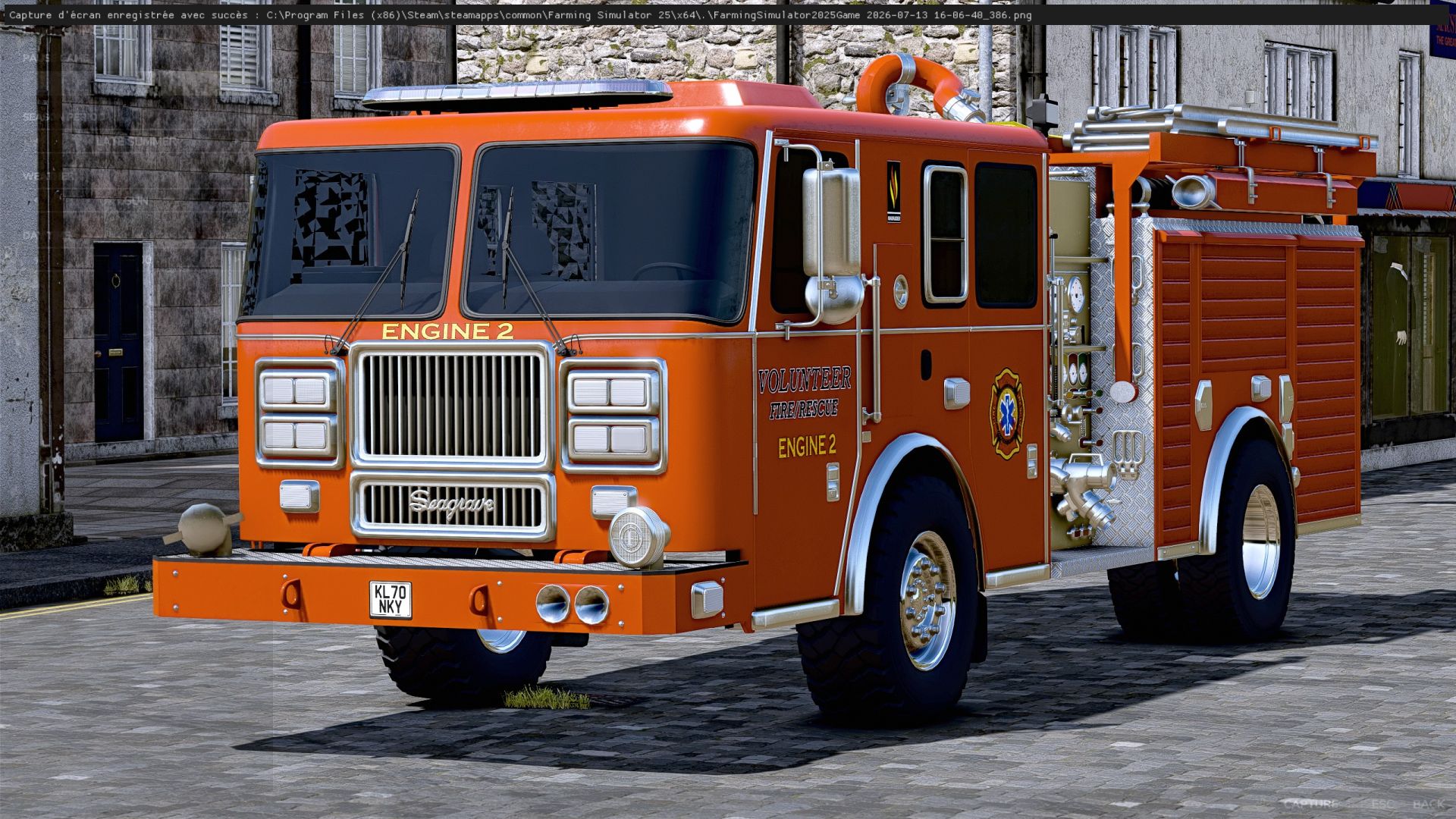 Seagrave brandweerwagen